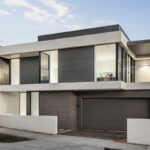 double storey modernist home